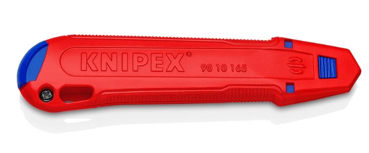 KNIPEX CutiX Нож универсальный, 165 мм, для стандартных отламывающихся лезвий на 18 мм KN-9010165BK