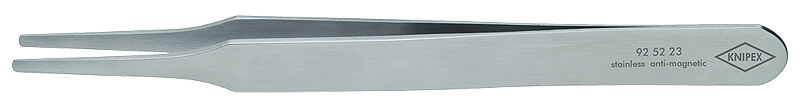 Пинцет захватный прециз., гладкие удлинённые округлые губки, L-120 мм, антимагнитный, кислотостойкий, нержавеющая CrNi сталь KNIPEX KN-925223